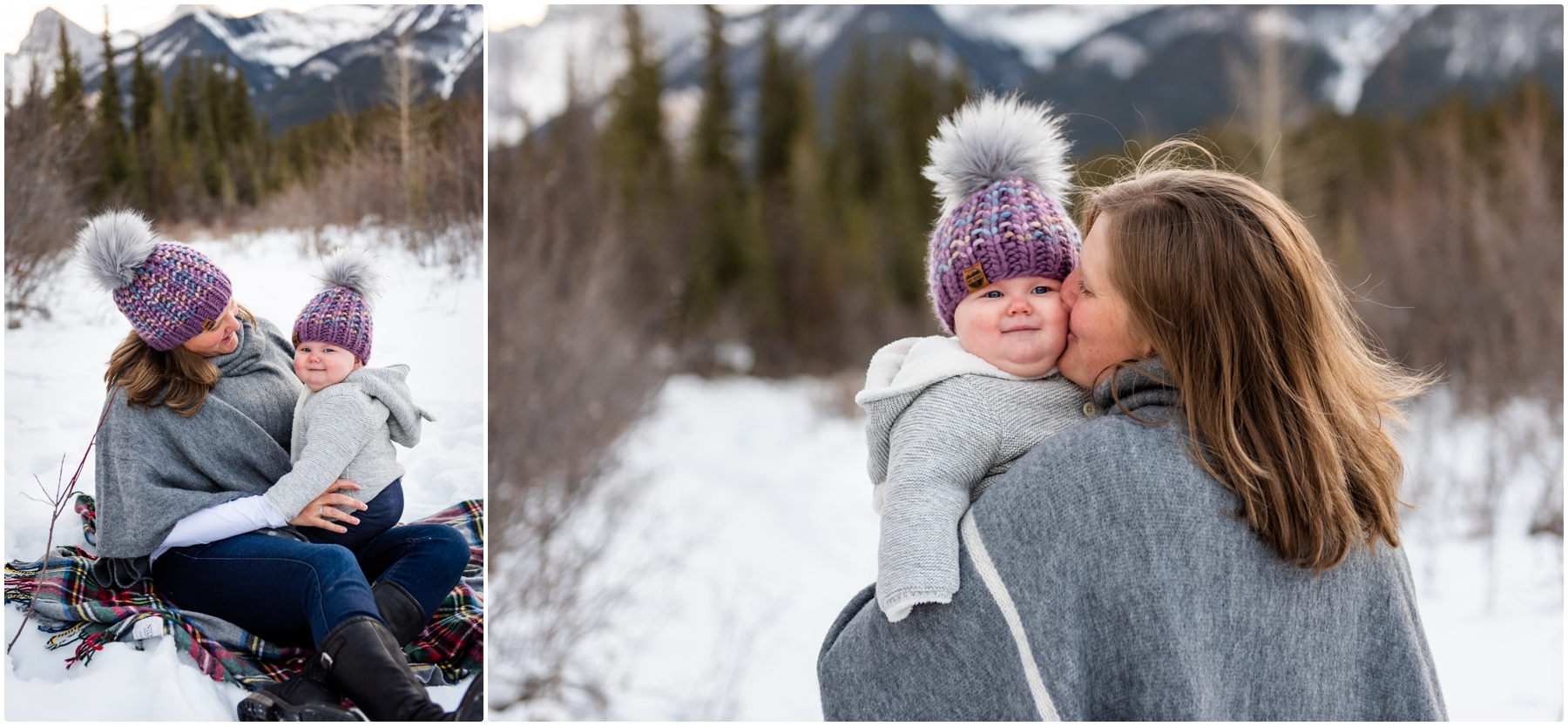 Rocky Mountain Winter Family Photographer