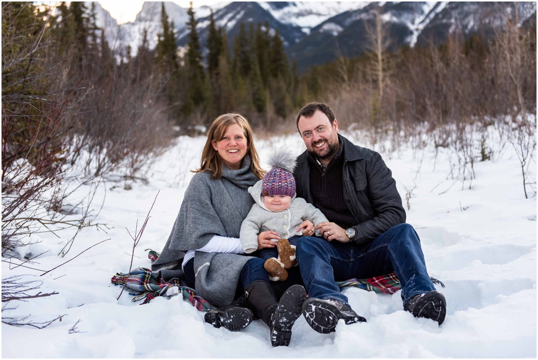Winter Rocky Mountain Family Photographers