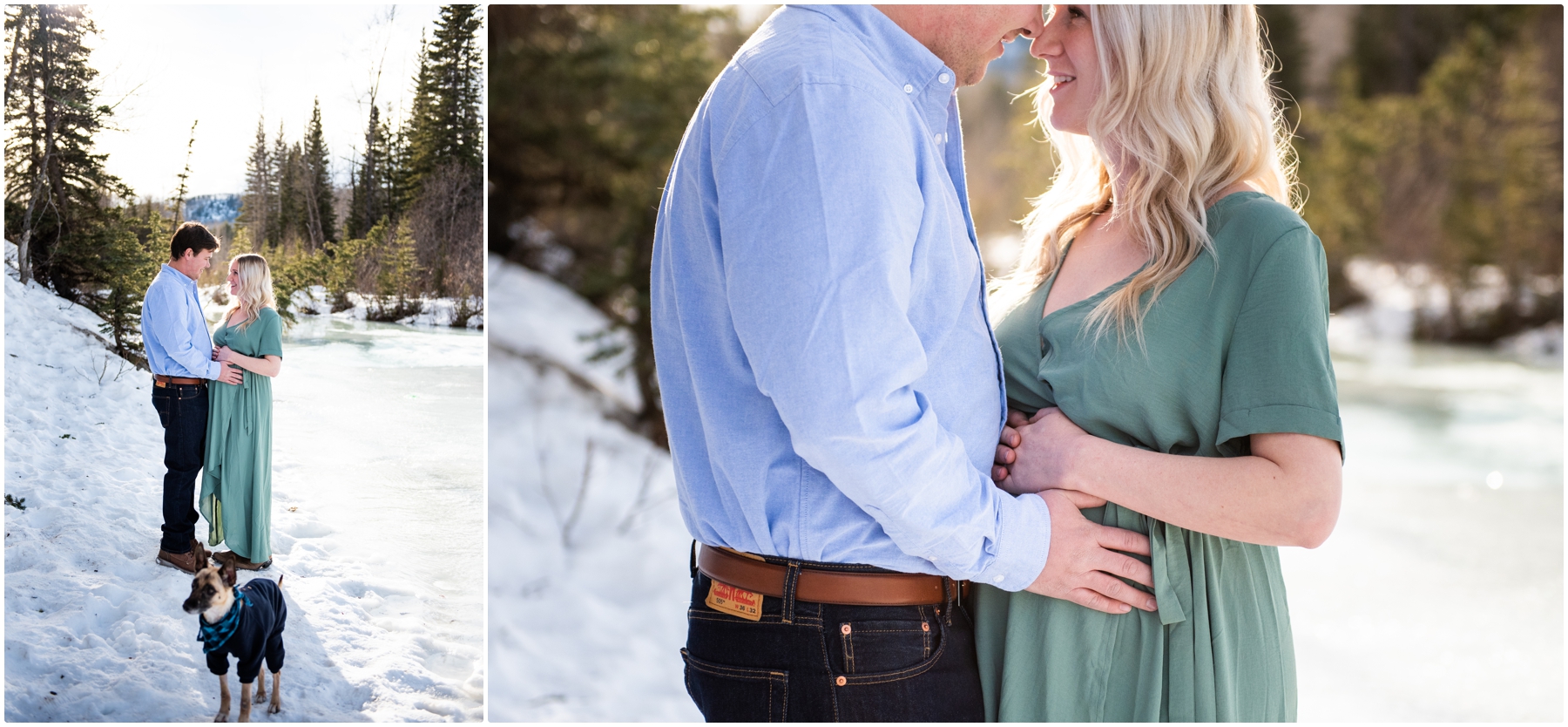 Bragg Creek Provincial Park Maternity Session