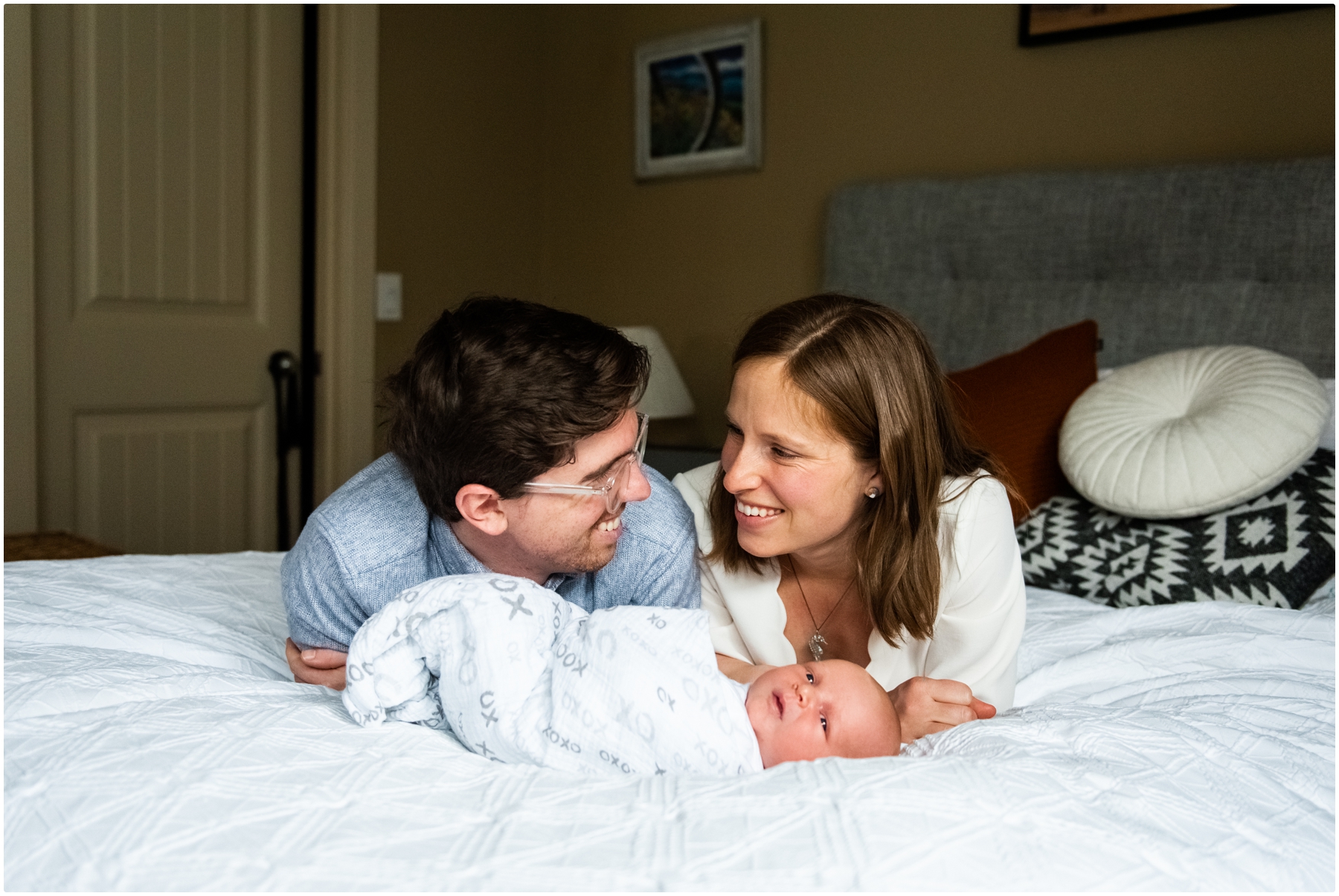 Calgary AB Lifestyle Newborn In Home Photographers