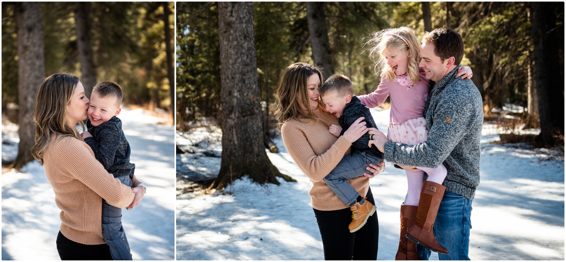 Calgary Alberta Winter Family Photographer