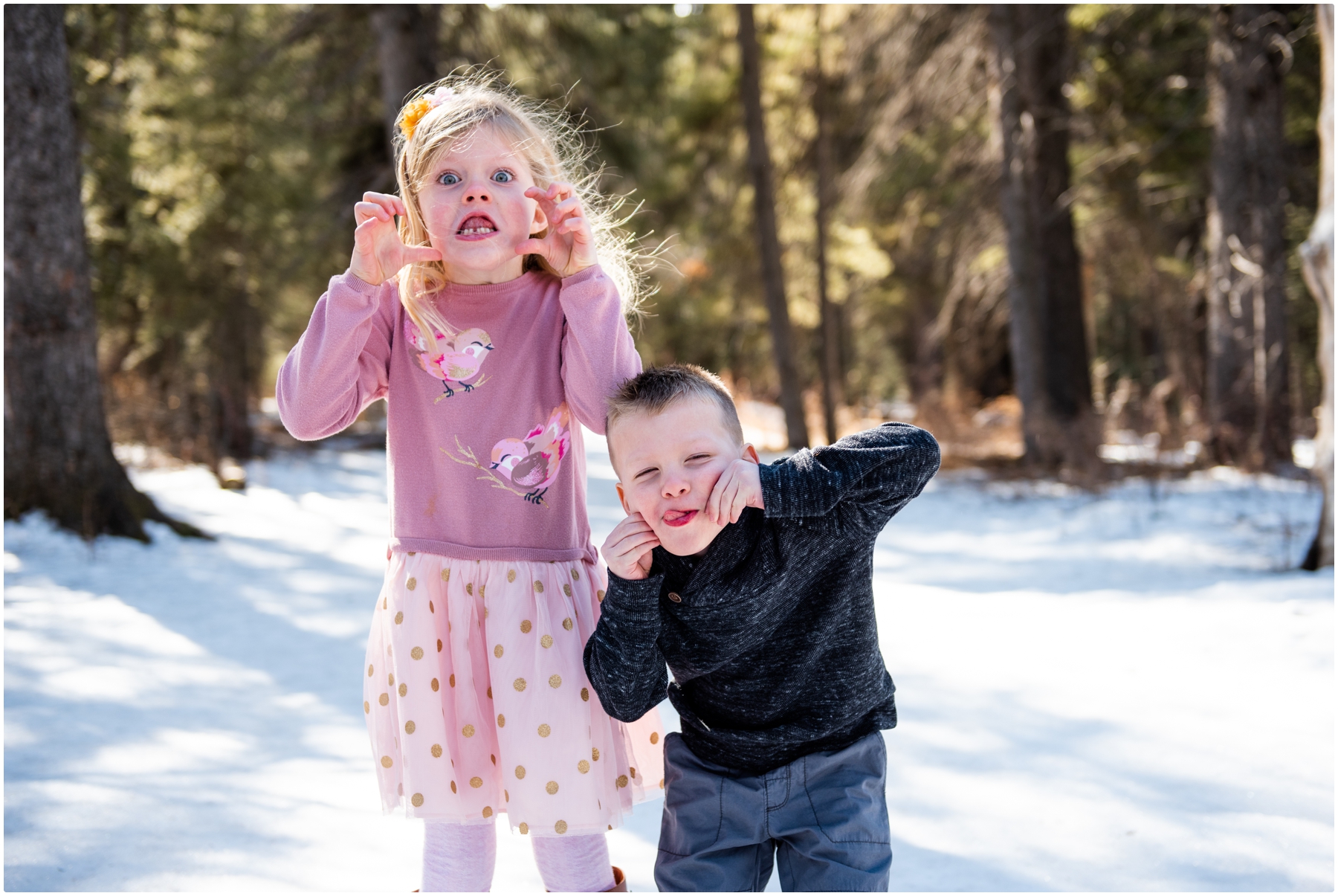 Winter Family Photography Calgary Alberta