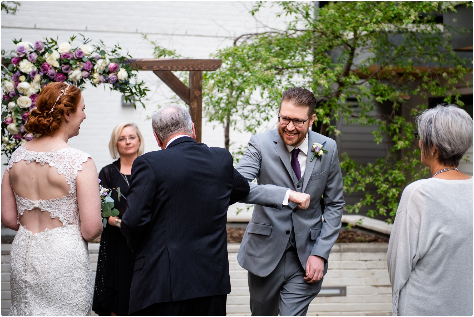 Intimate Wedding Ceremony Photos Calgary
