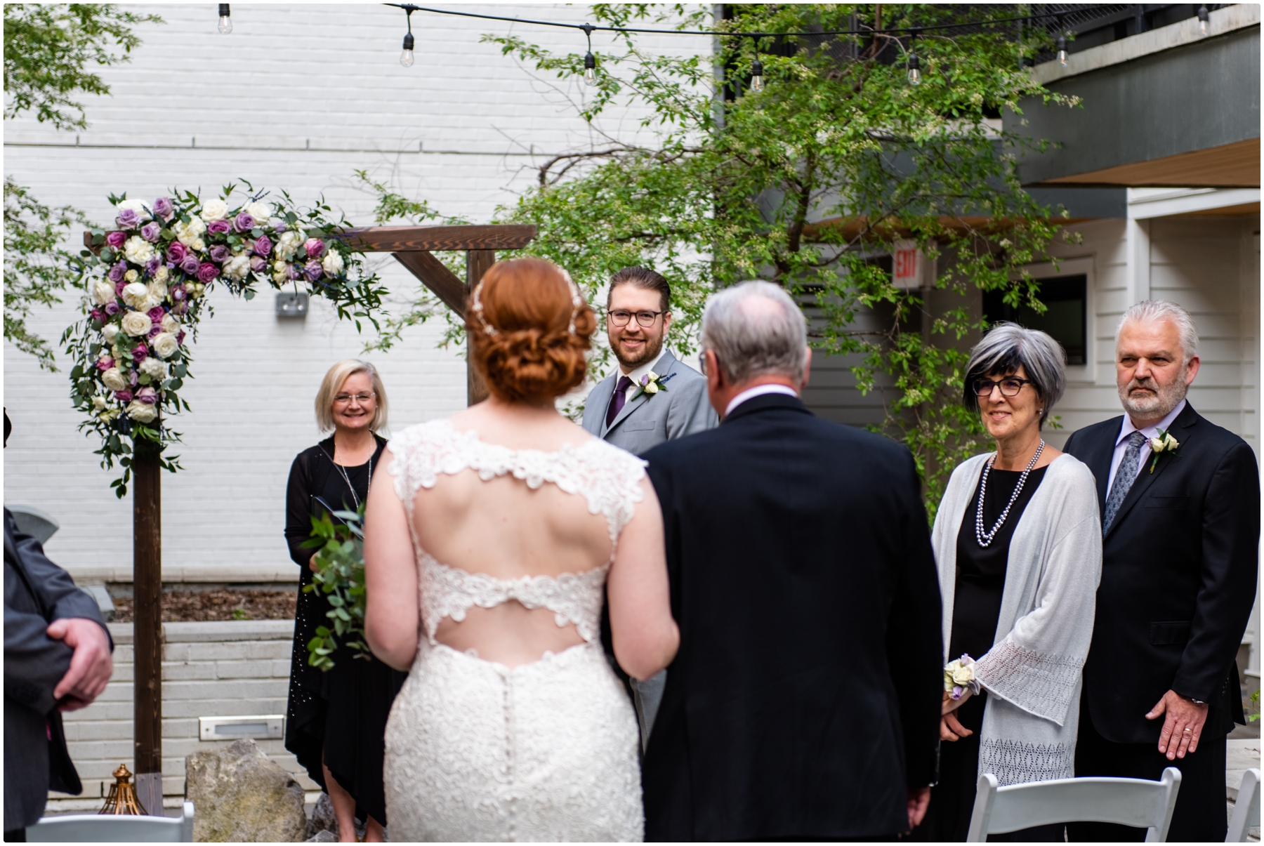 Urban Intimate Wedding Ceremony Photographers Calgary