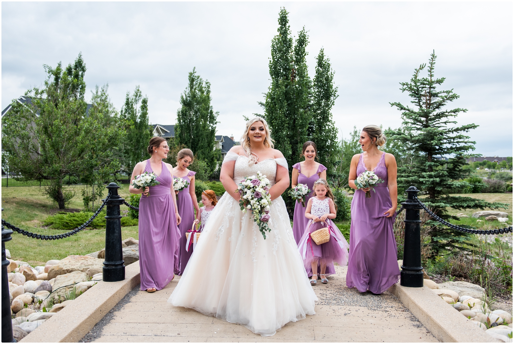 Blue Devil Golf Course -Wedding Party Photographer