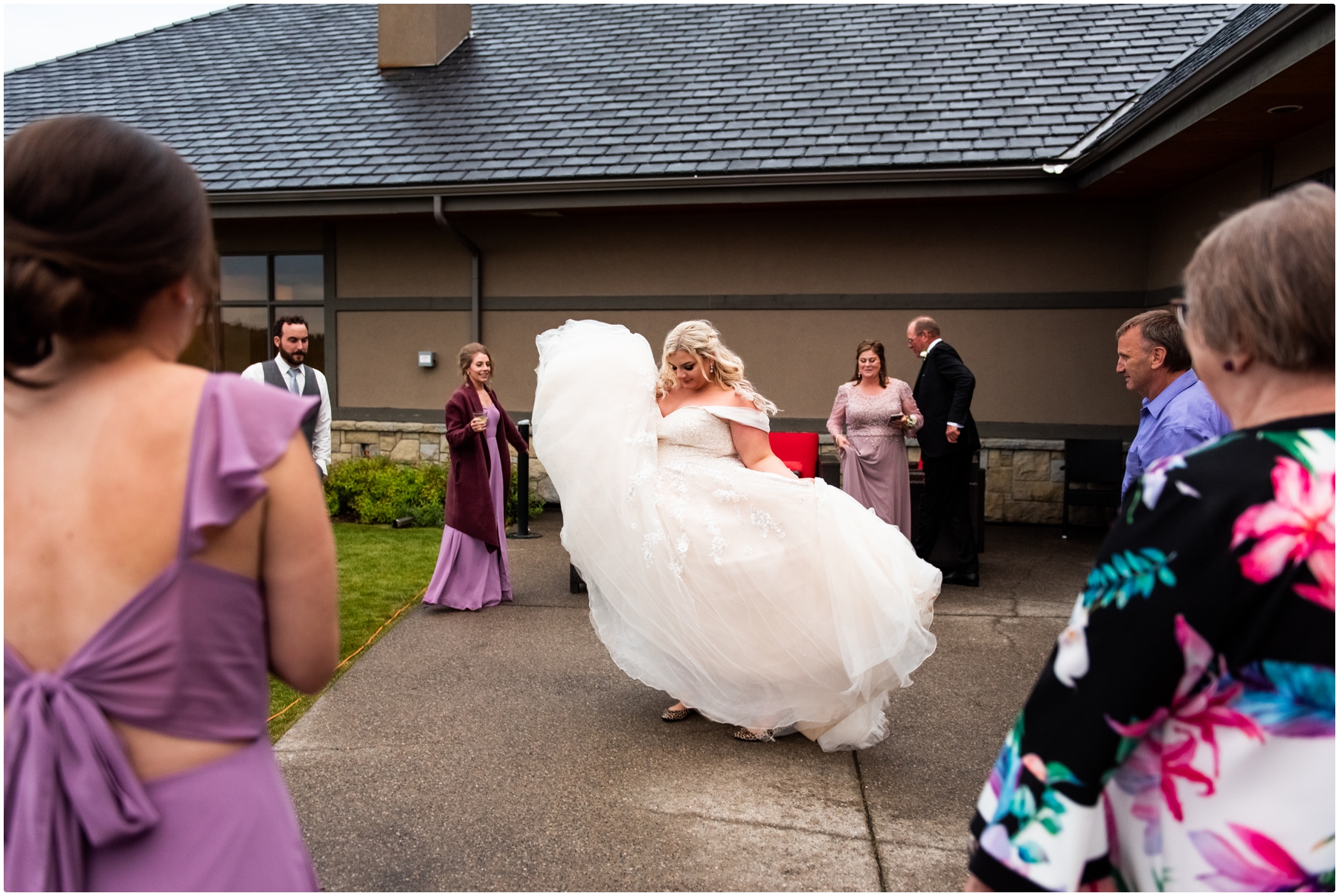 Calgary Blue Devil Golf Course Wedding Reception Photography