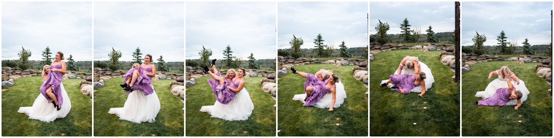 Calgary Blue Devil Golf Course Wedding Reception Photos