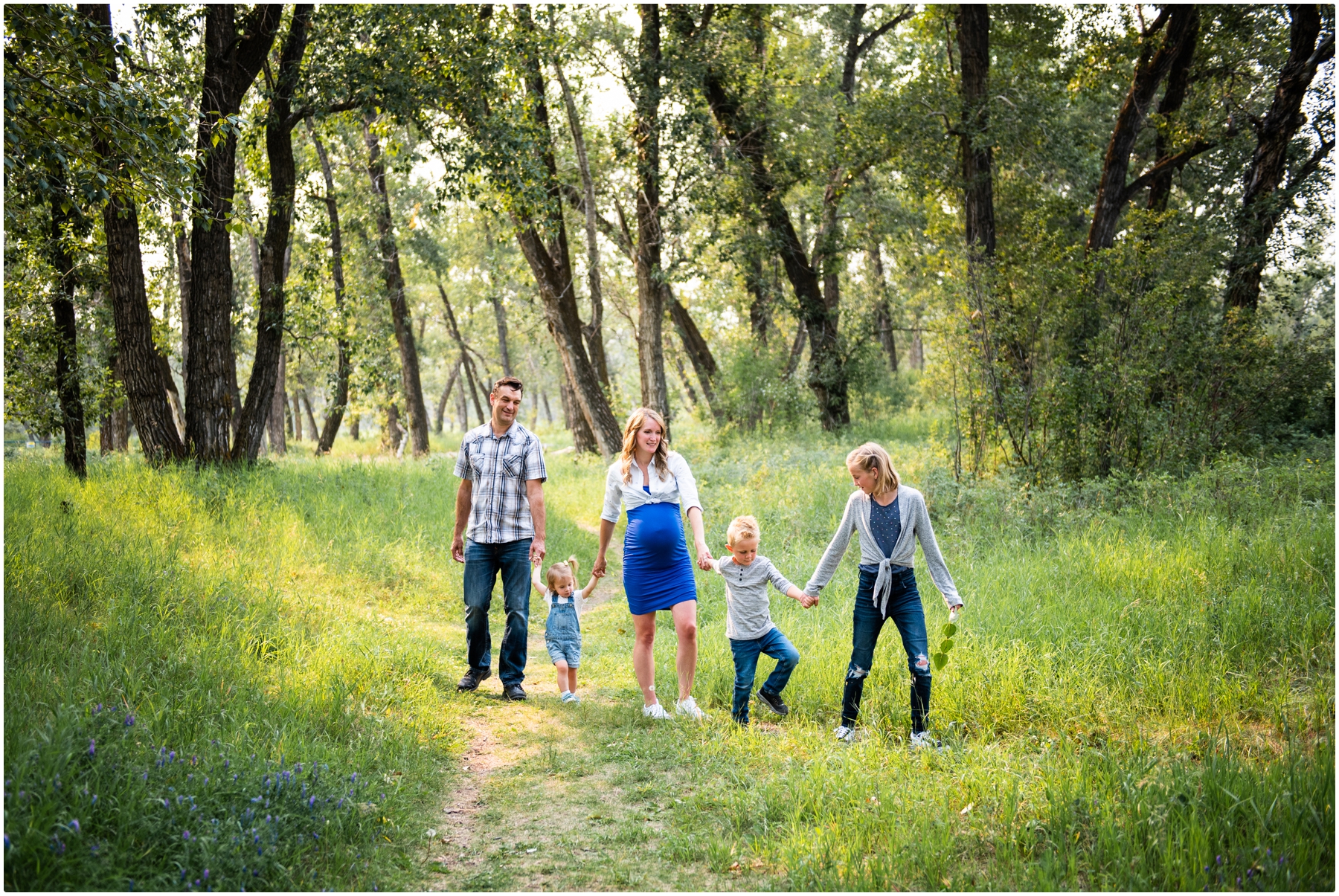 Calgary Family Maternity Photo Session