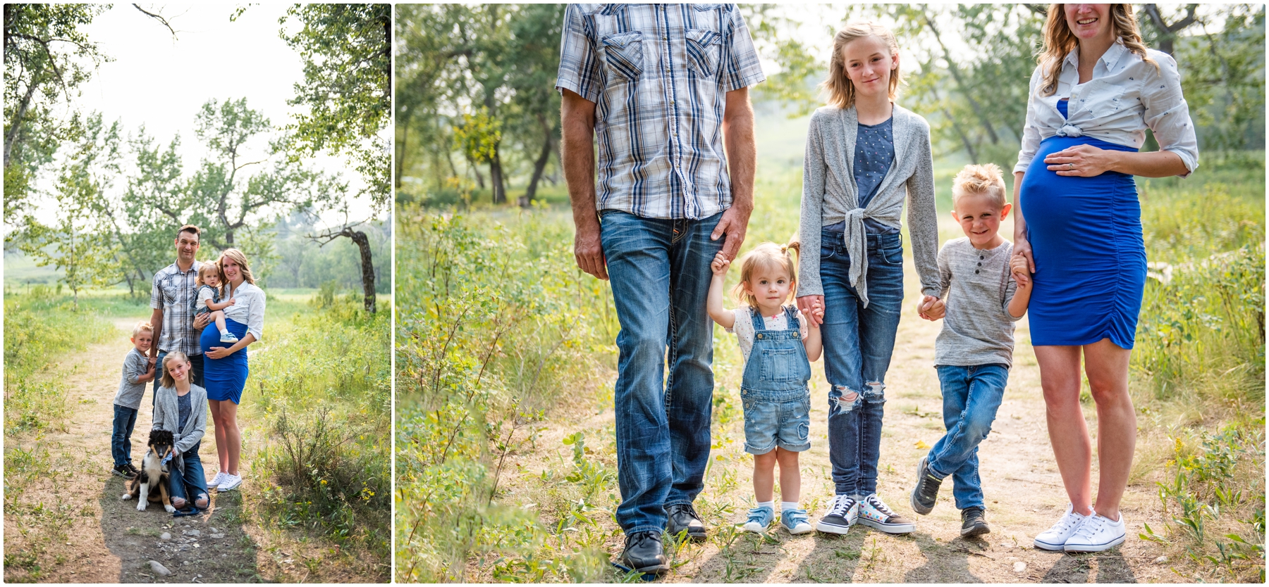 Calgary Family Maternity Session