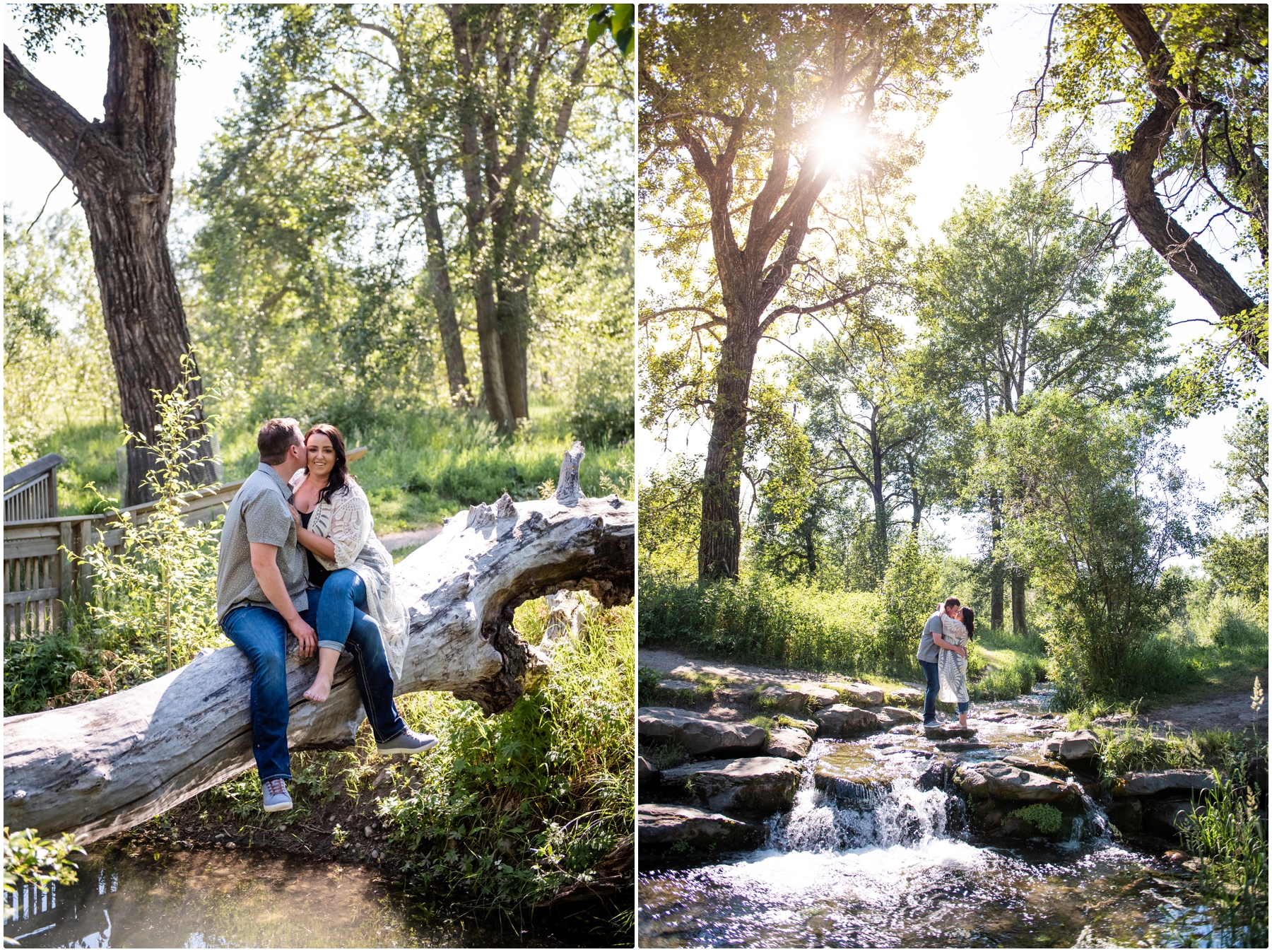 Calgary Pearce Estate Park Engagement Photography