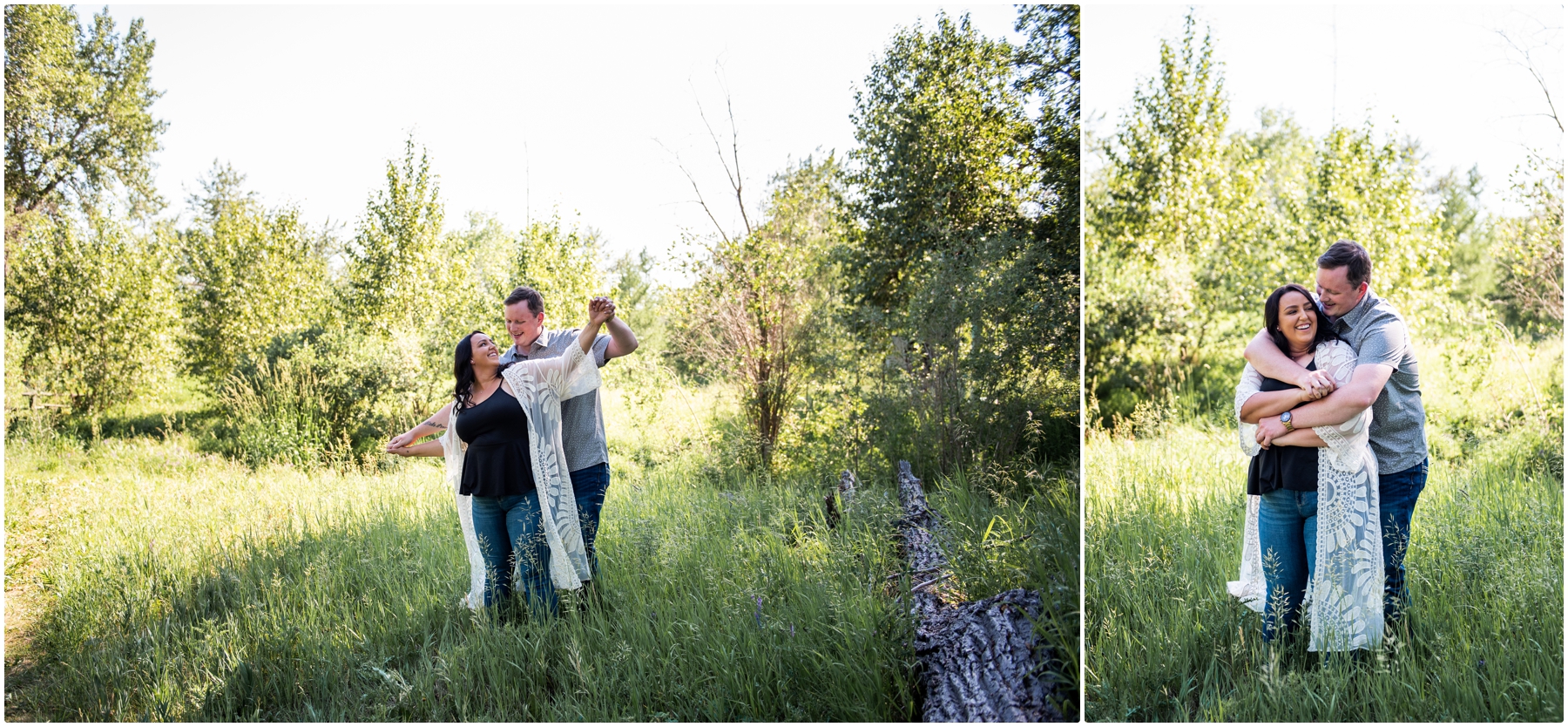 Calgary Pearce Estate Park Engagement Photos