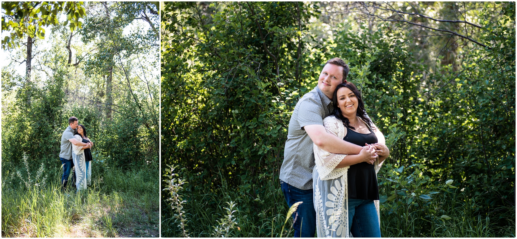 Calgary Pearce Estate Park Engagement Session