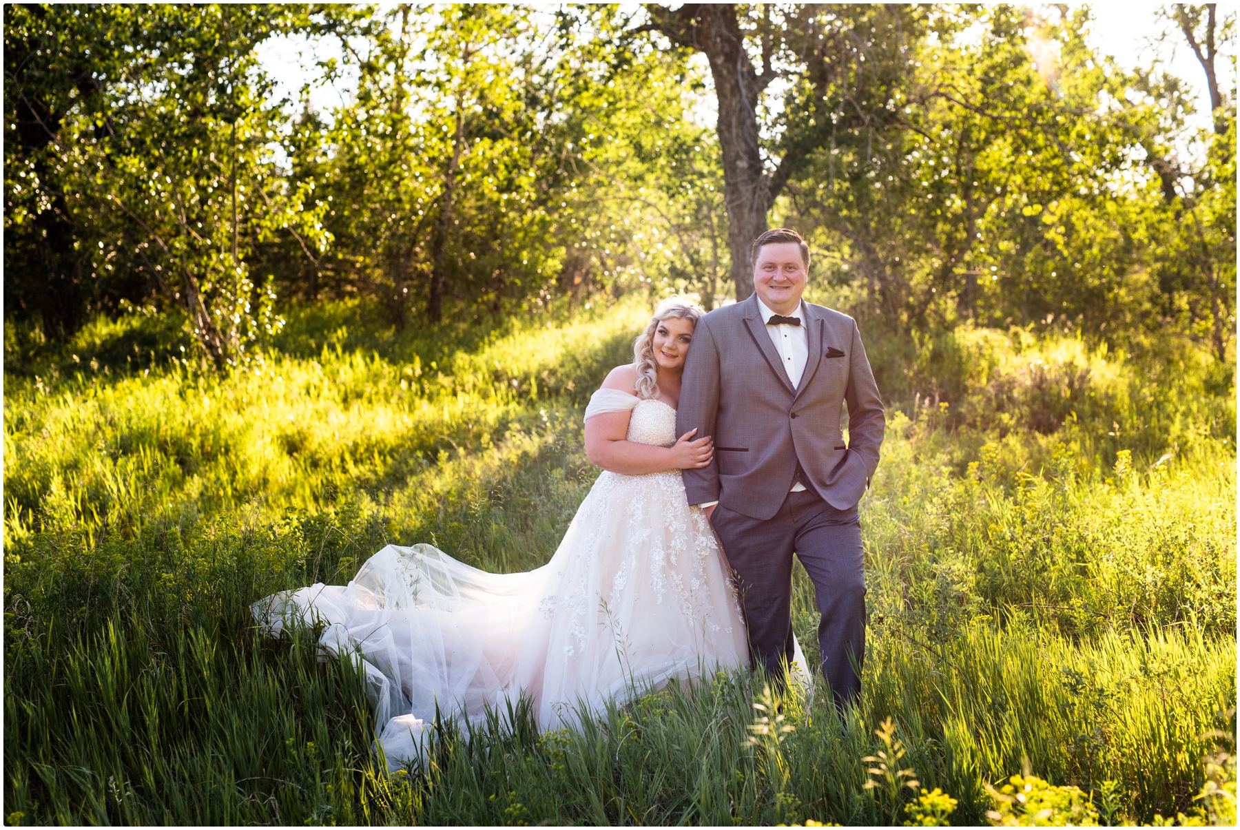 Calgary Sunset Wedding Photography