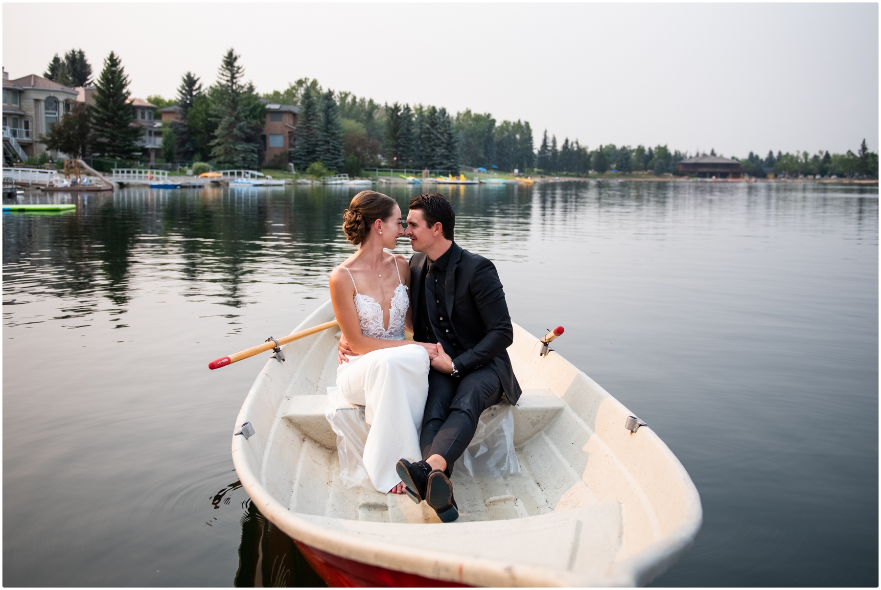 Calgary Sundance Lake Wedding Photographer