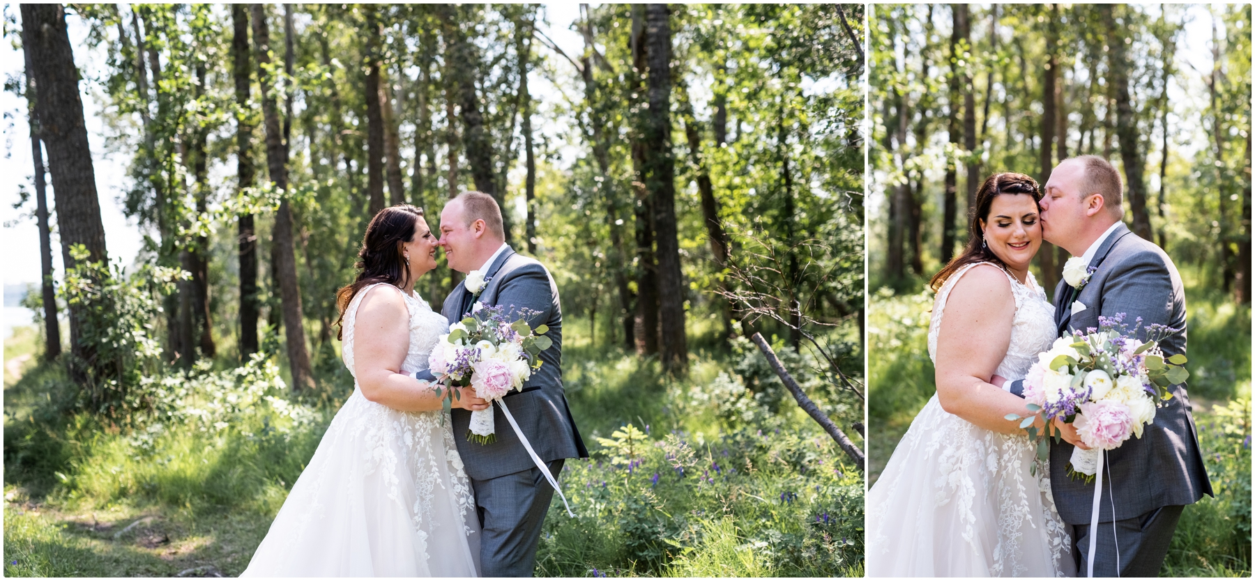 Calgary Wedding Photographer - Bride & groom Images