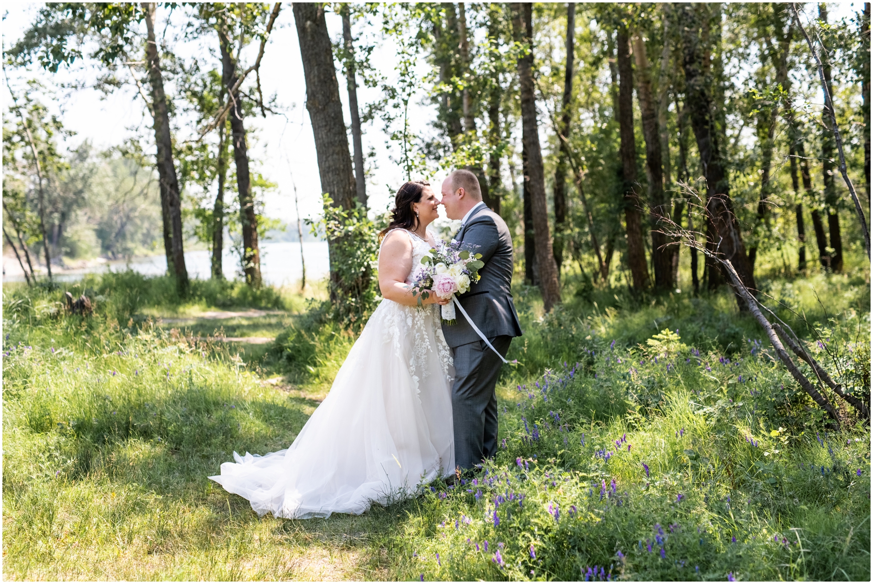 Calgary Wedding Photographer - Bride & groom Portraits