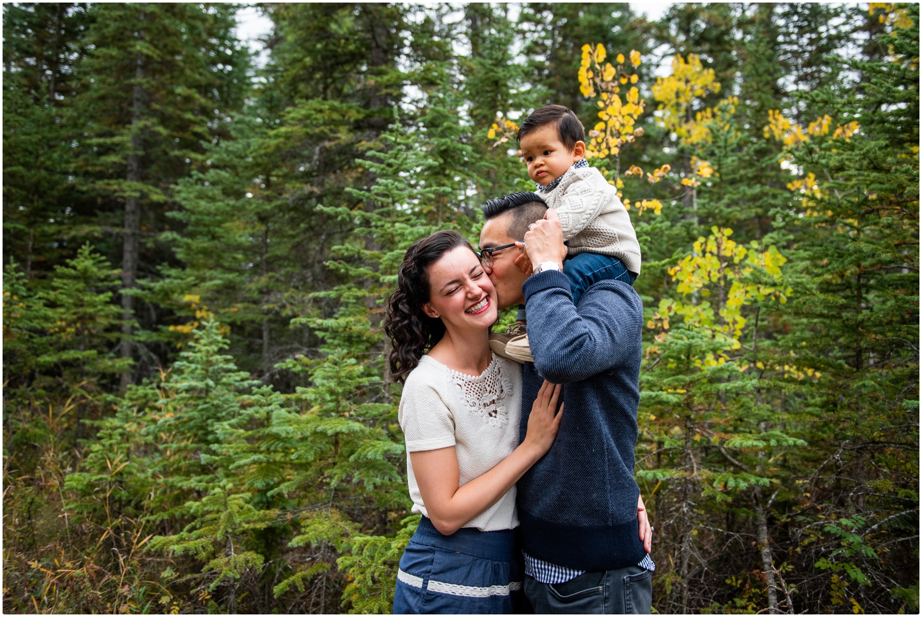 Calgary Griffith Woods Fall Family Session
