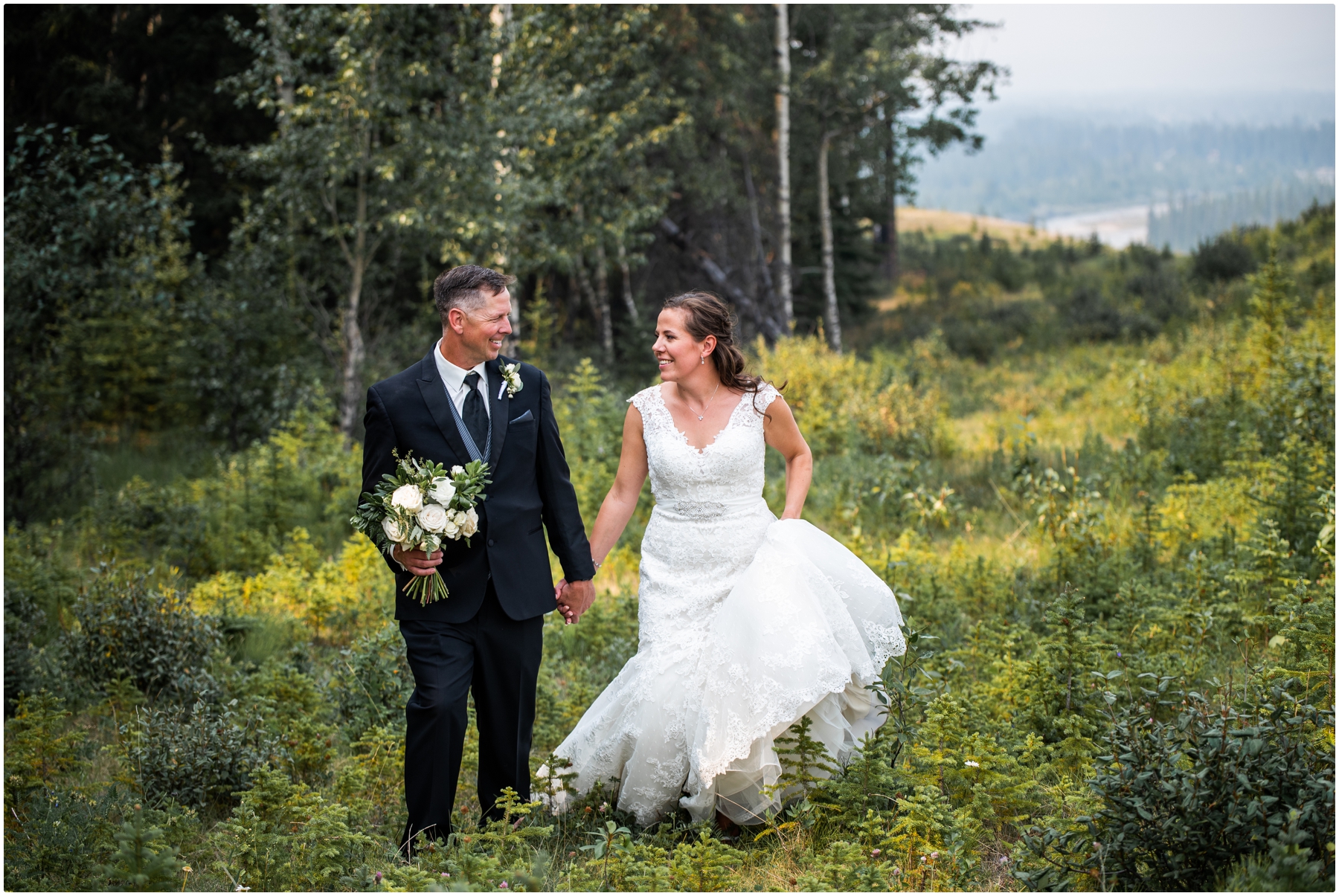 Canmore Rocky Mountain Wedding Photos