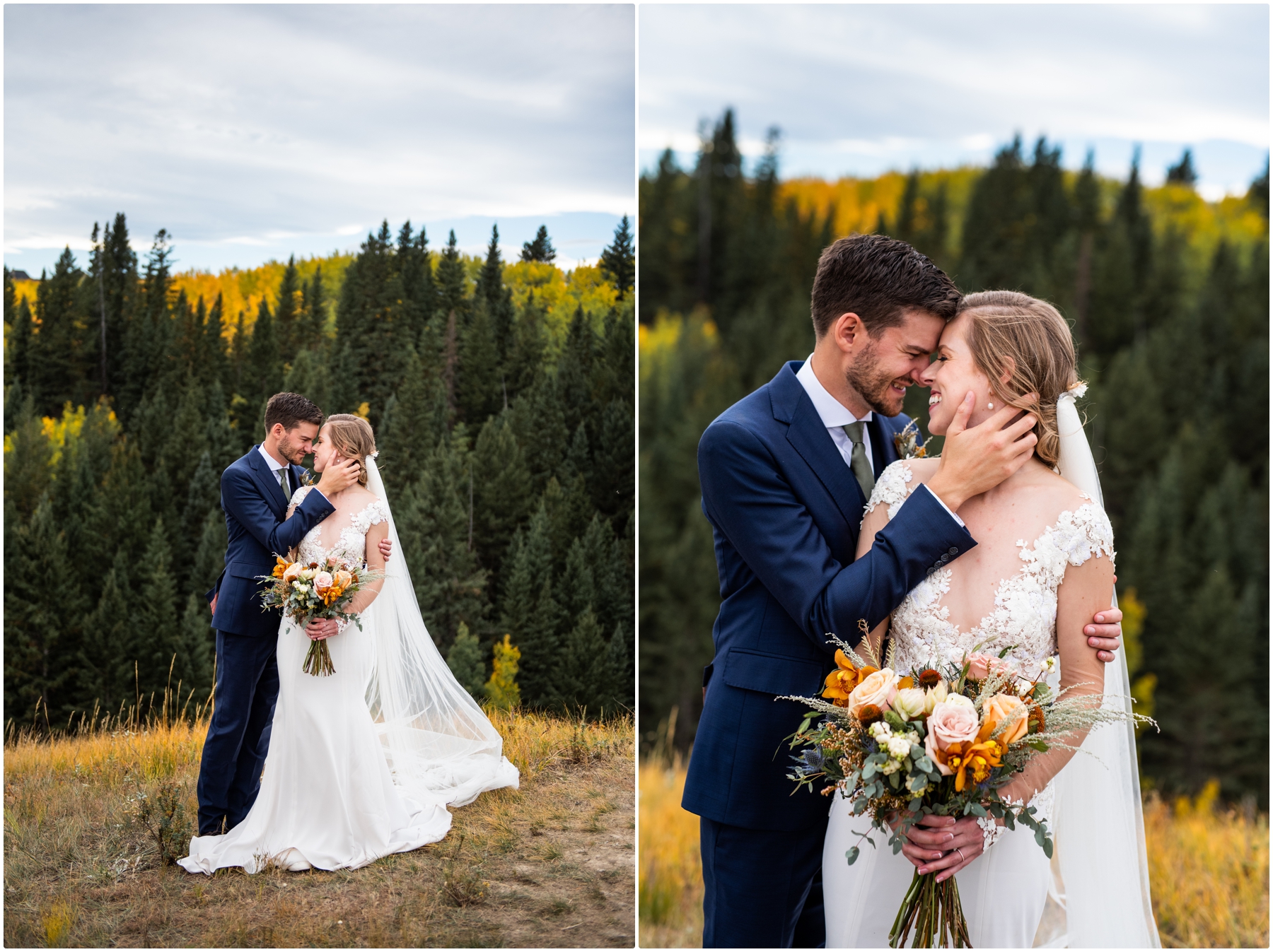 Calgary Autumn Wedding- Bride & Groom Portraits