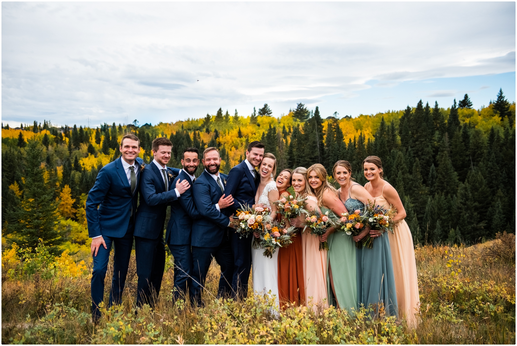 Calgary Autumn Wedding
