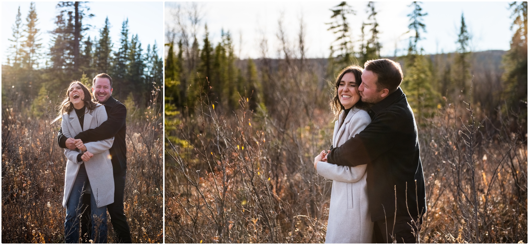 Calgary Fall Griffith Woods Engagement Session