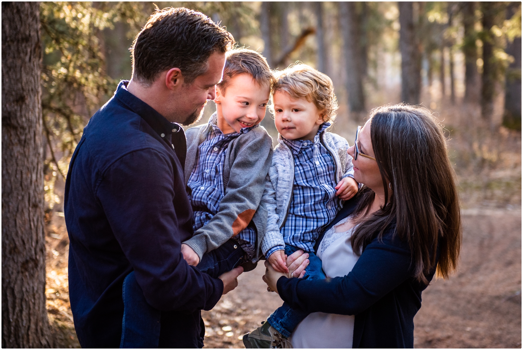 Calgary Forest Family Session