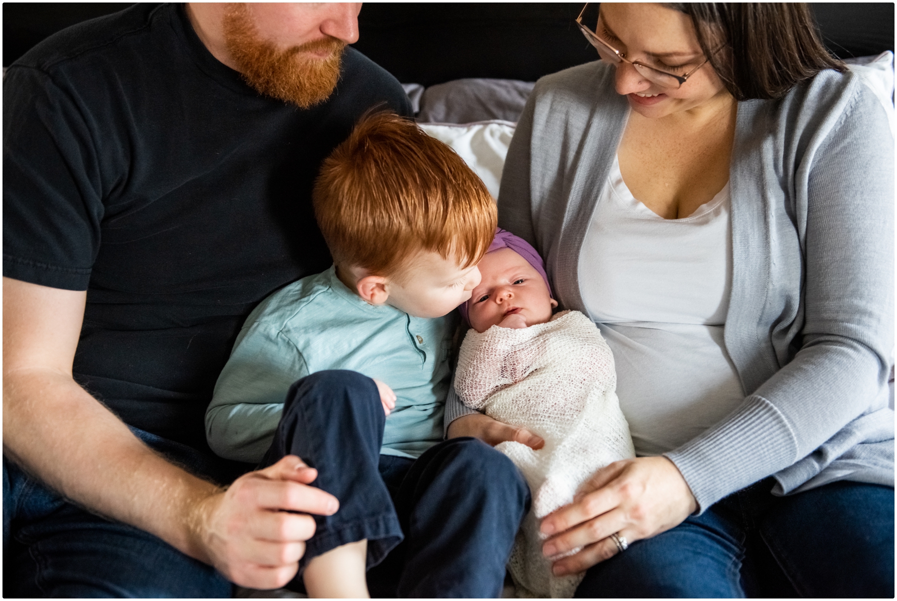 Calgary Lifestyle In Home Newborn Photographers