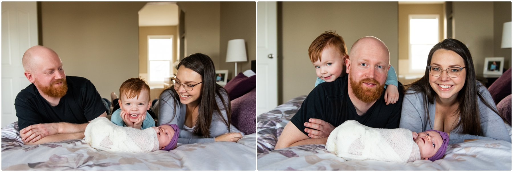 Calgary Lifestyle In Home Newborn Photography