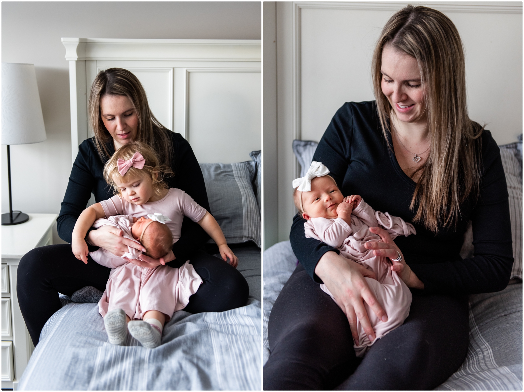 Calgary At Home Family Newborn Session