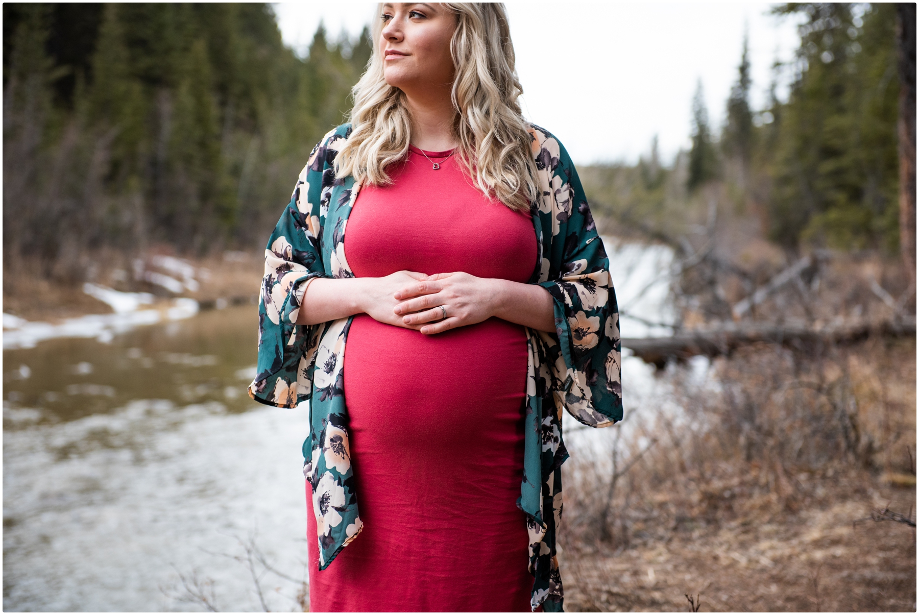 Calgary Couple Maternity Session