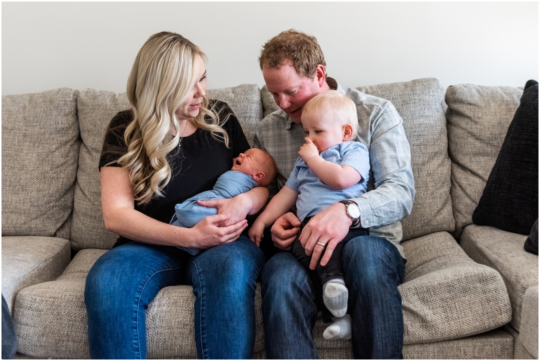 Calgary Family Newborn Photos