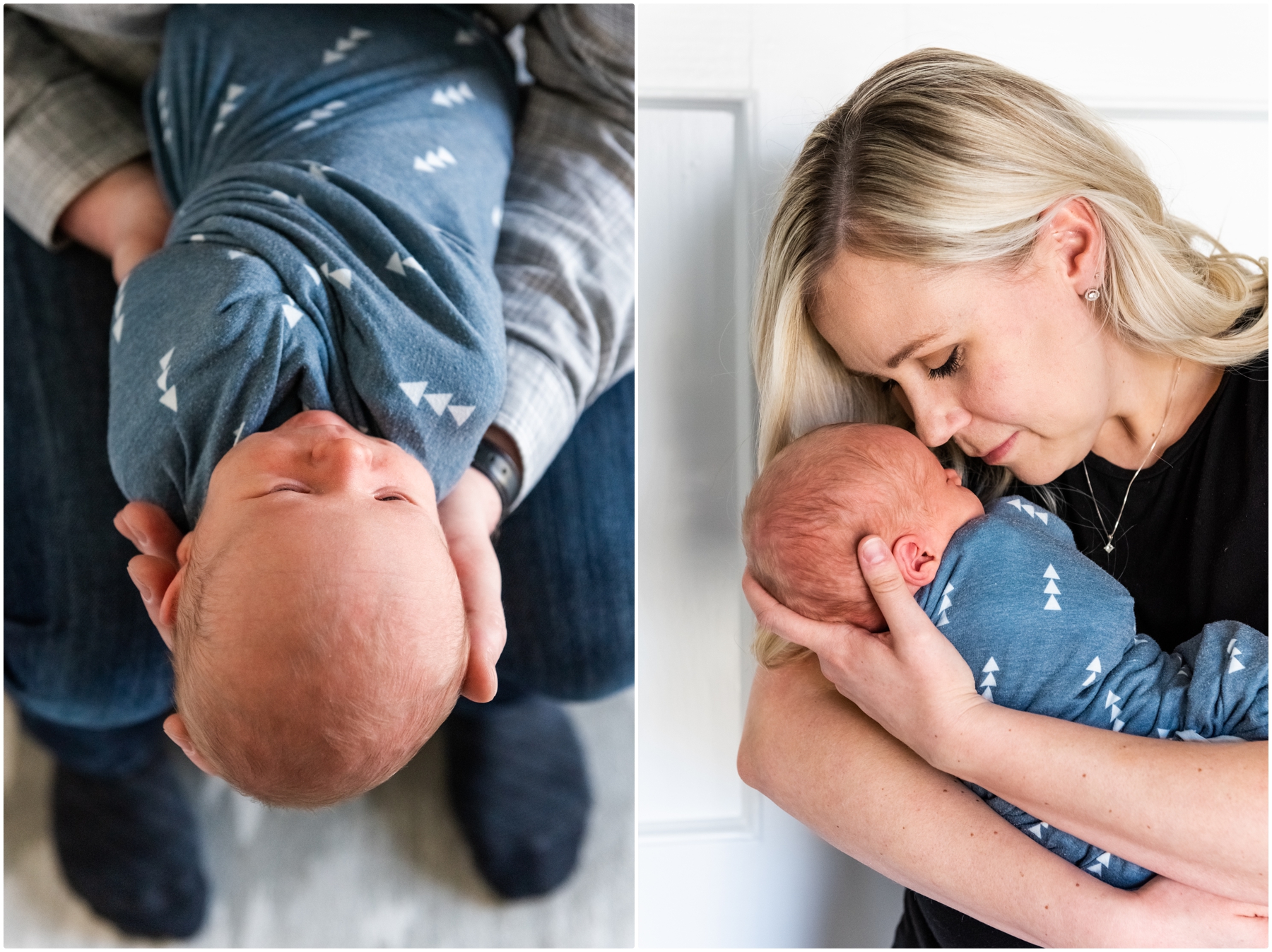 Mom & Son Newborn Photographer Calgary