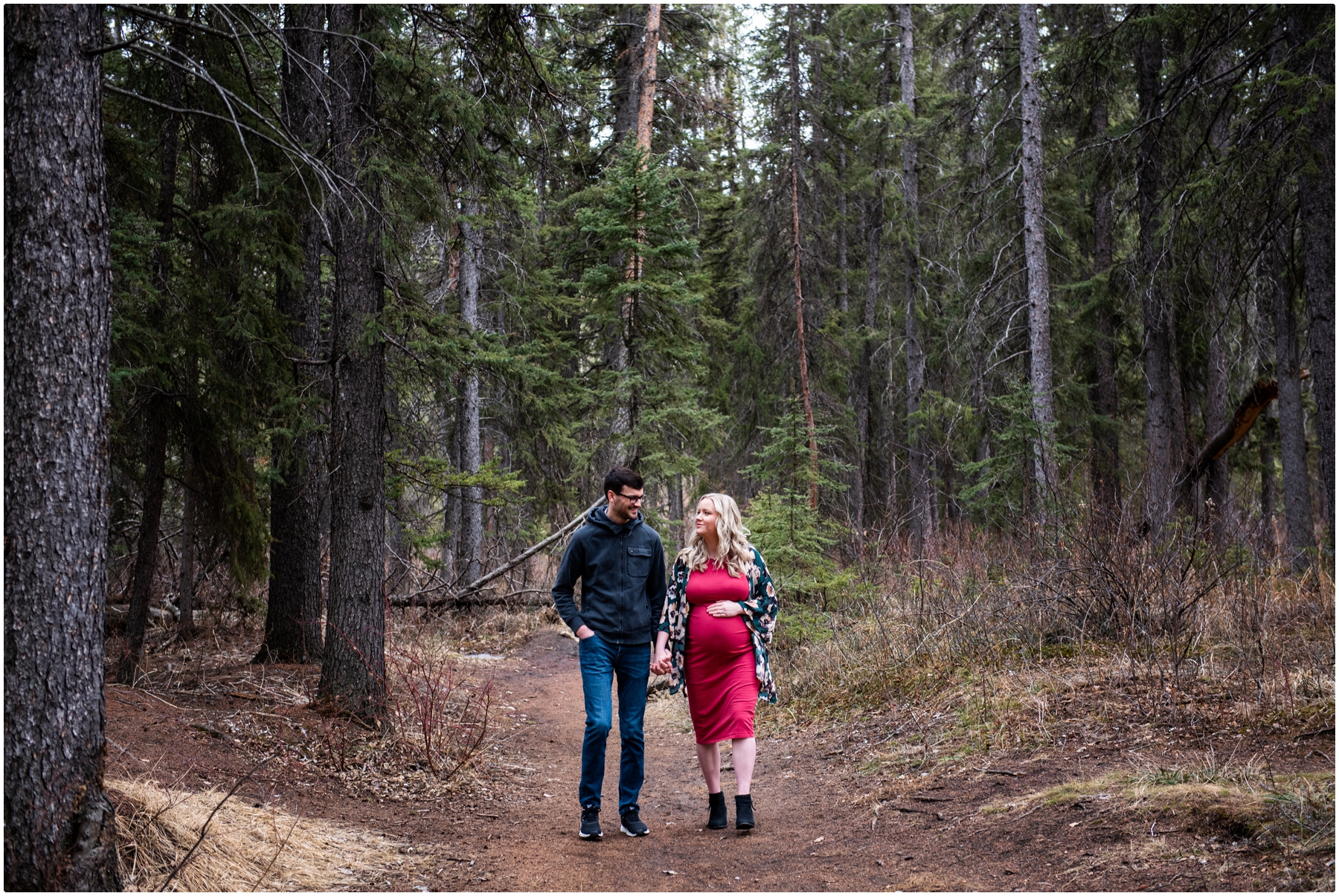 Spring Calgary Maternity Photos