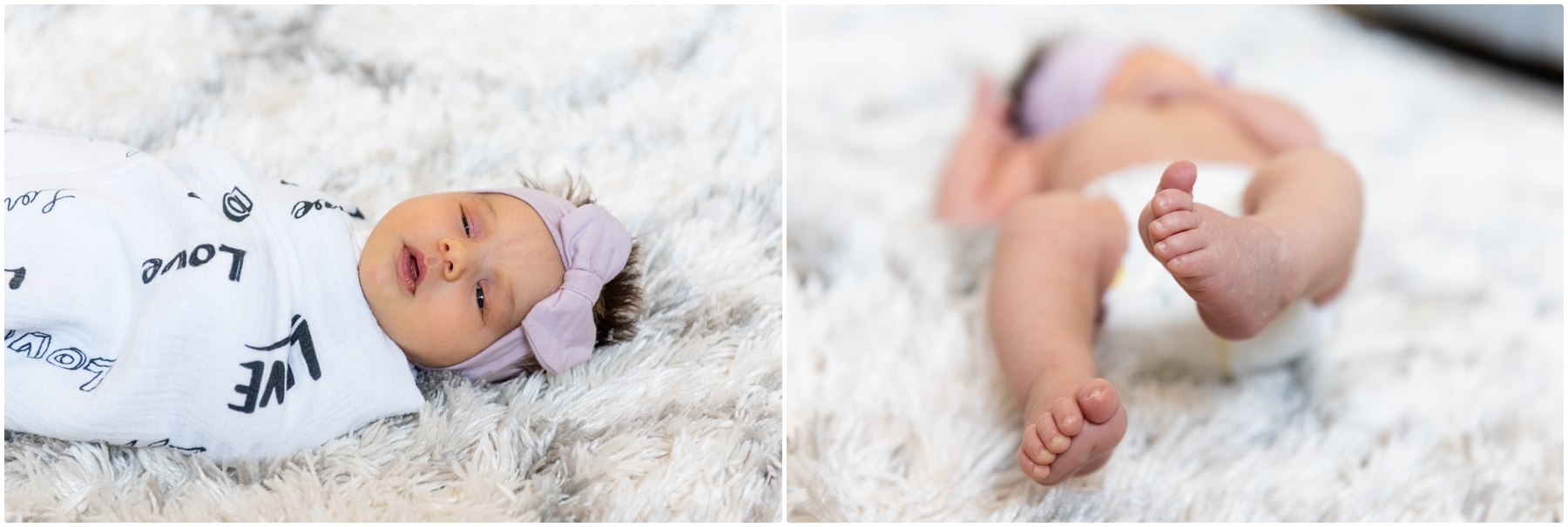 At Home Newborn Photos Calgary.