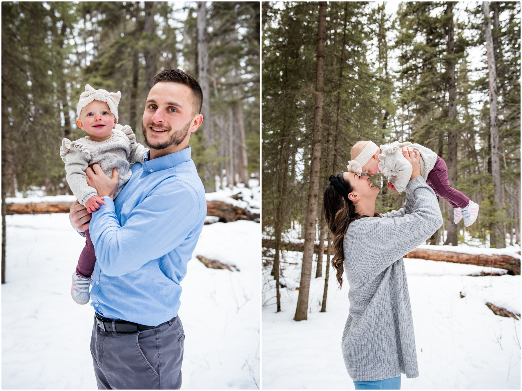 Calgary Alberta Winter Family Photographers