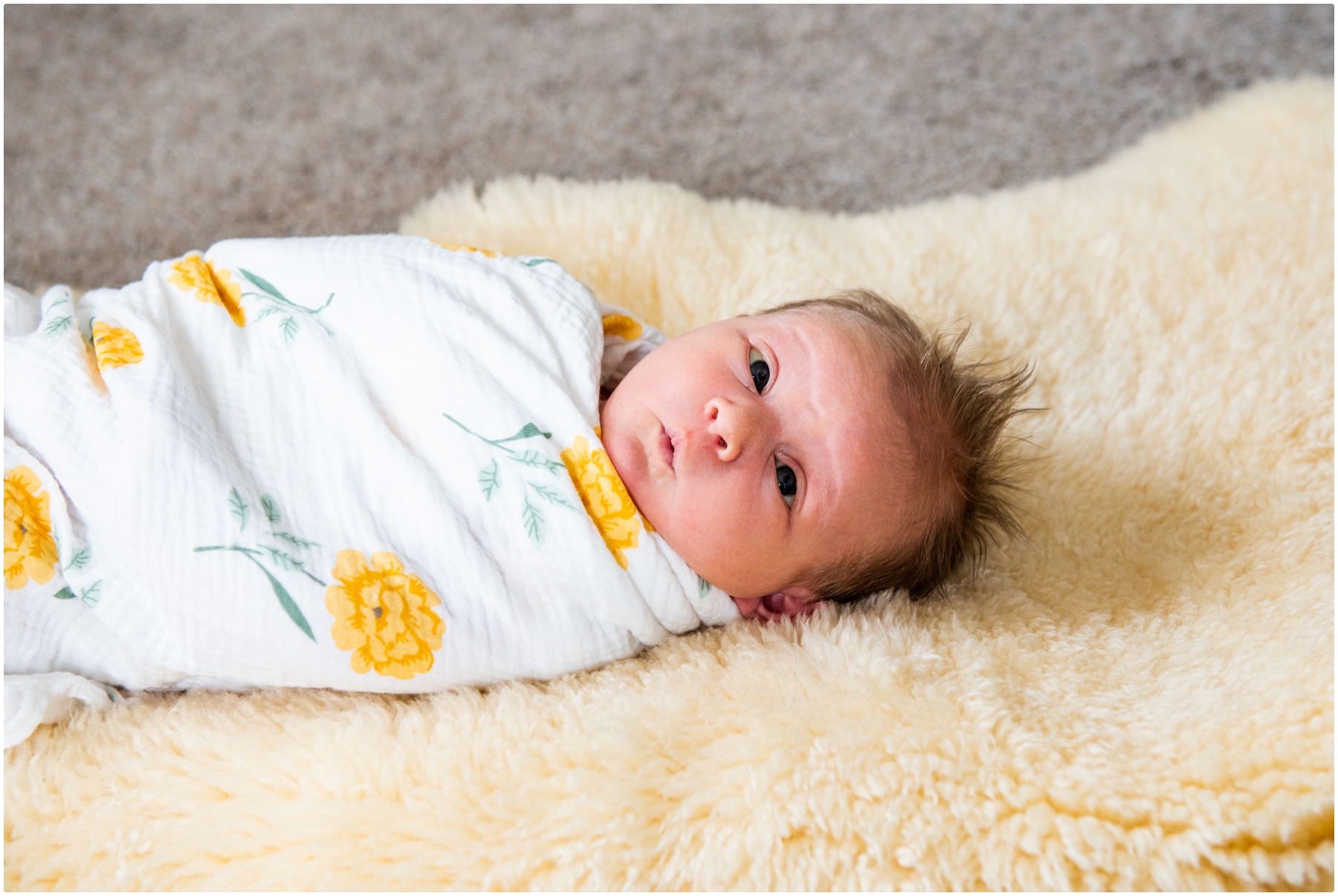 Lifestyle In Home Newborn Session