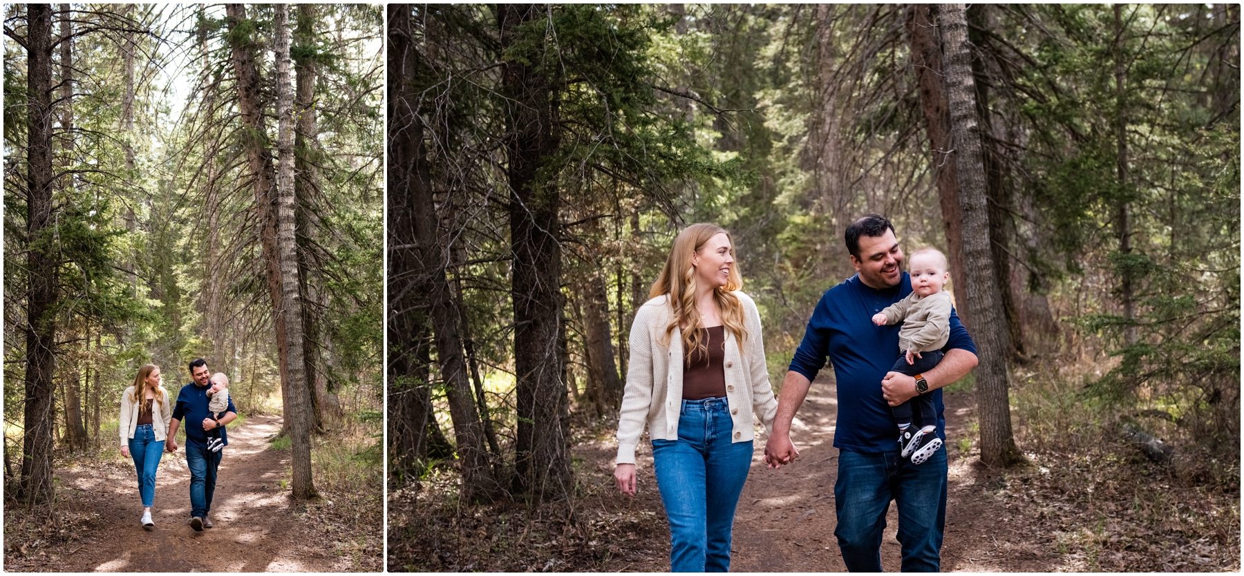 Calgary Forest Family Session - Shannon Terrace