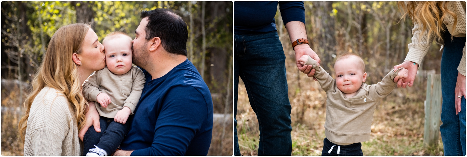 Calgary Spring Family Session Fish Creek Park