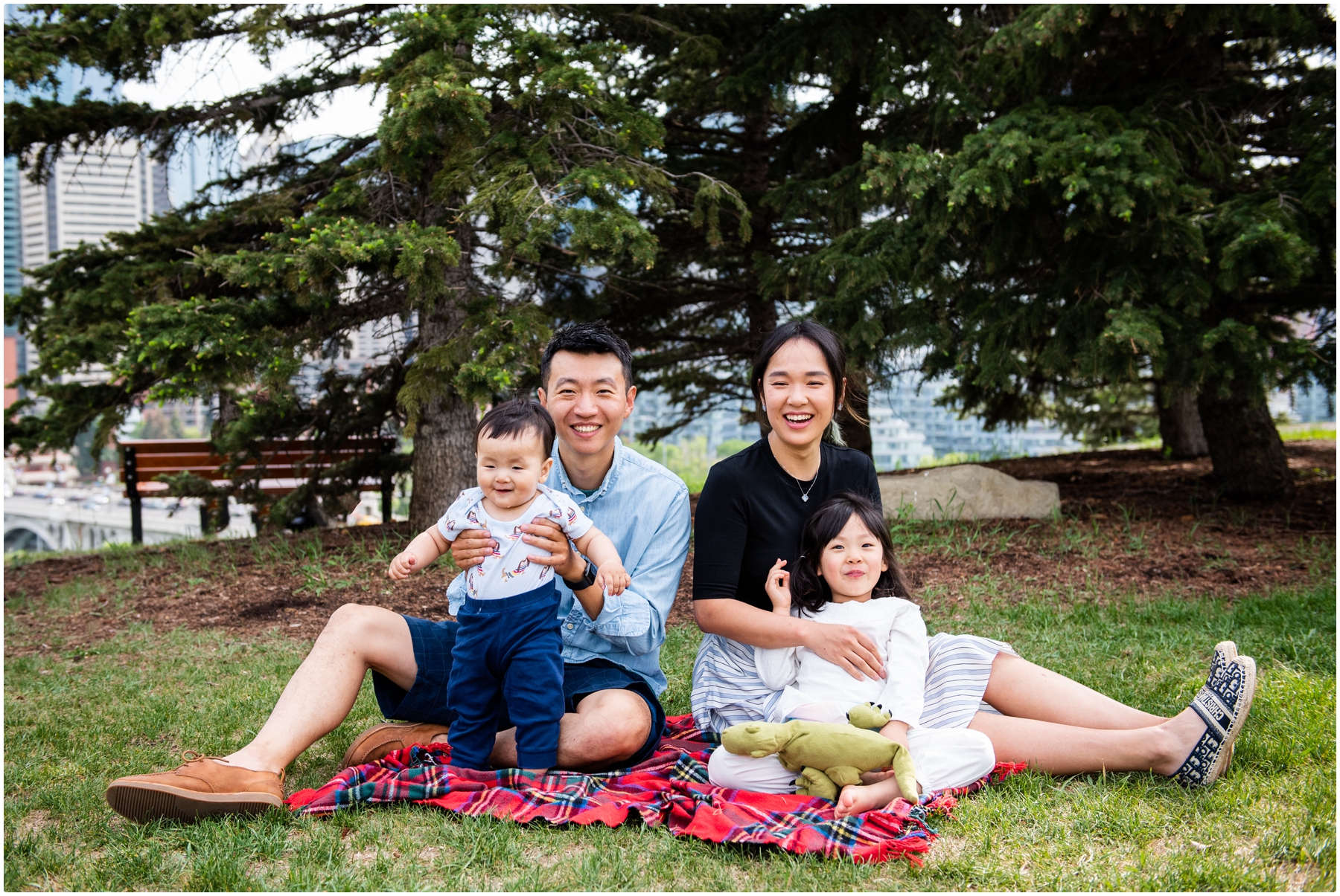 Calgary Downtown Family Photos