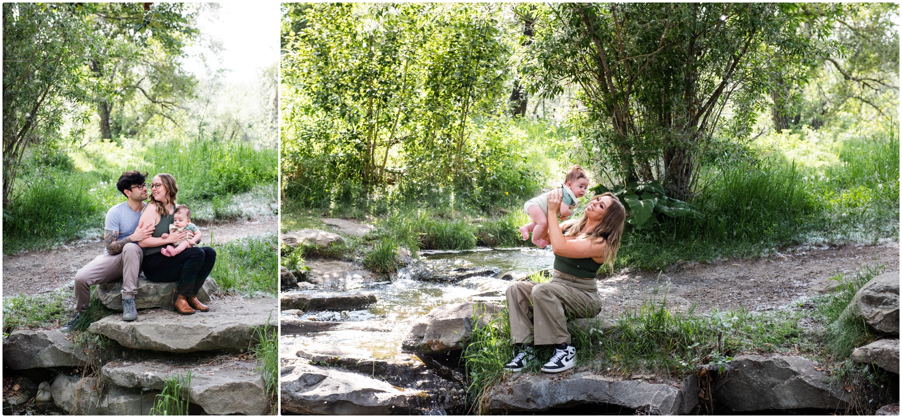 Summer Extended Family Session Calgary AB