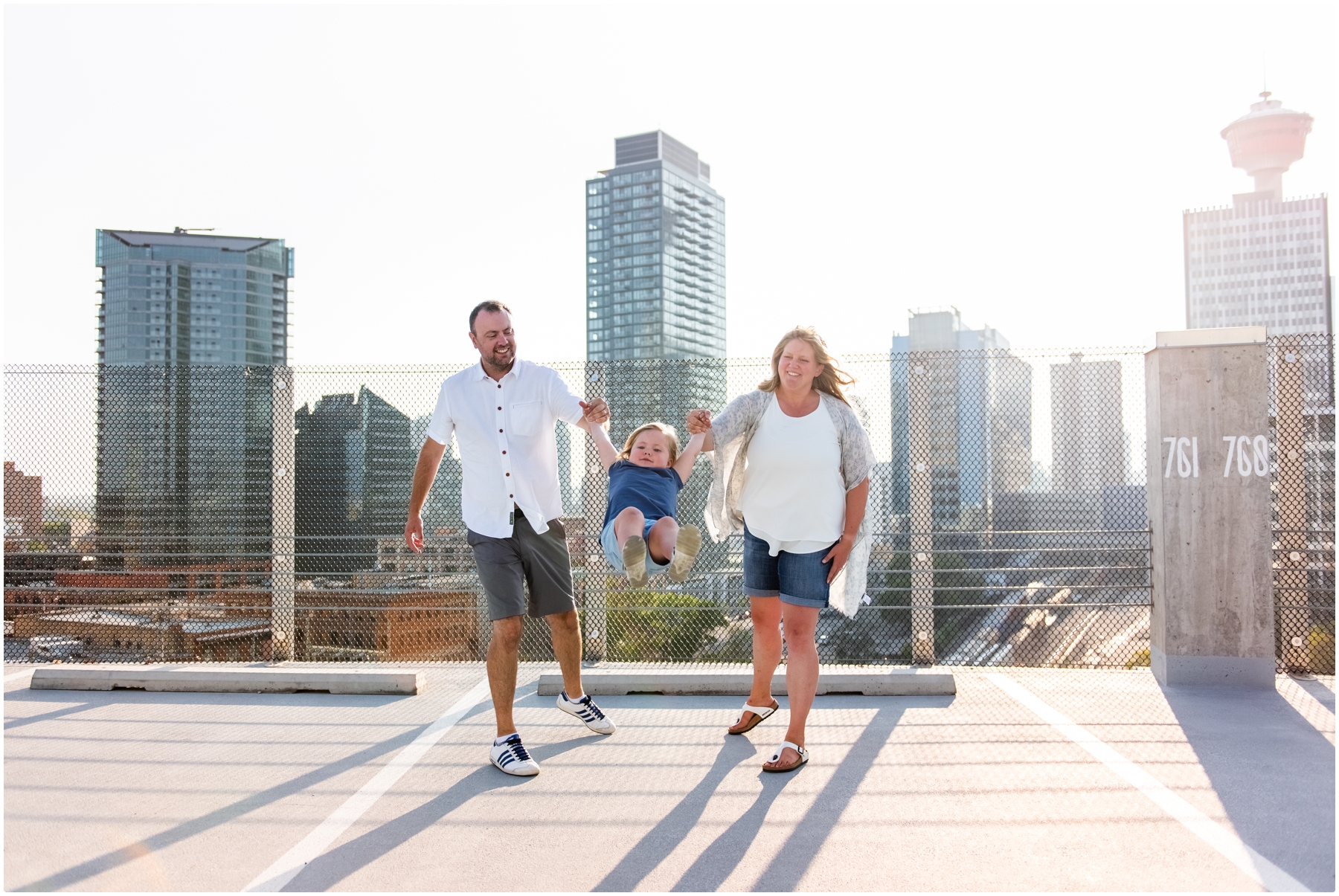 Calgary Downtown Family Photography Session
