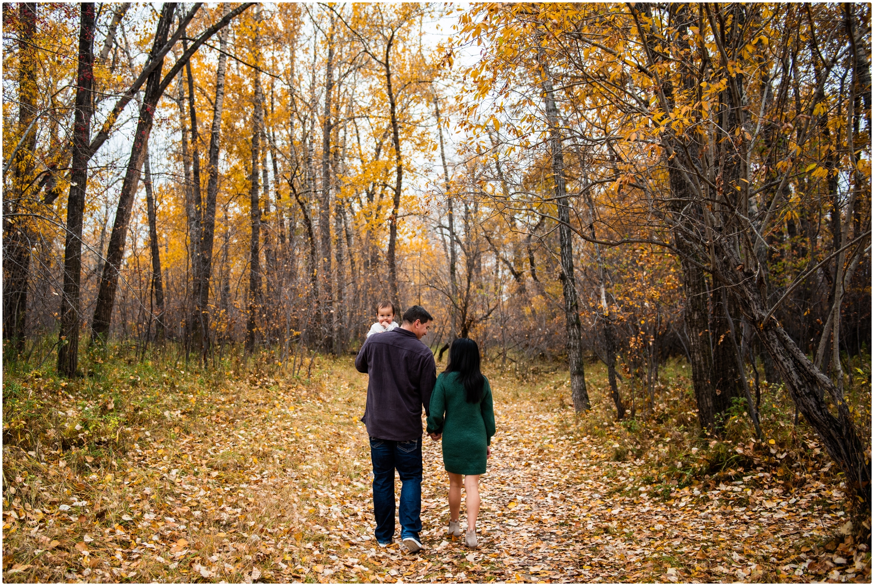 Autumn Family Photography Carburn Park Calgary