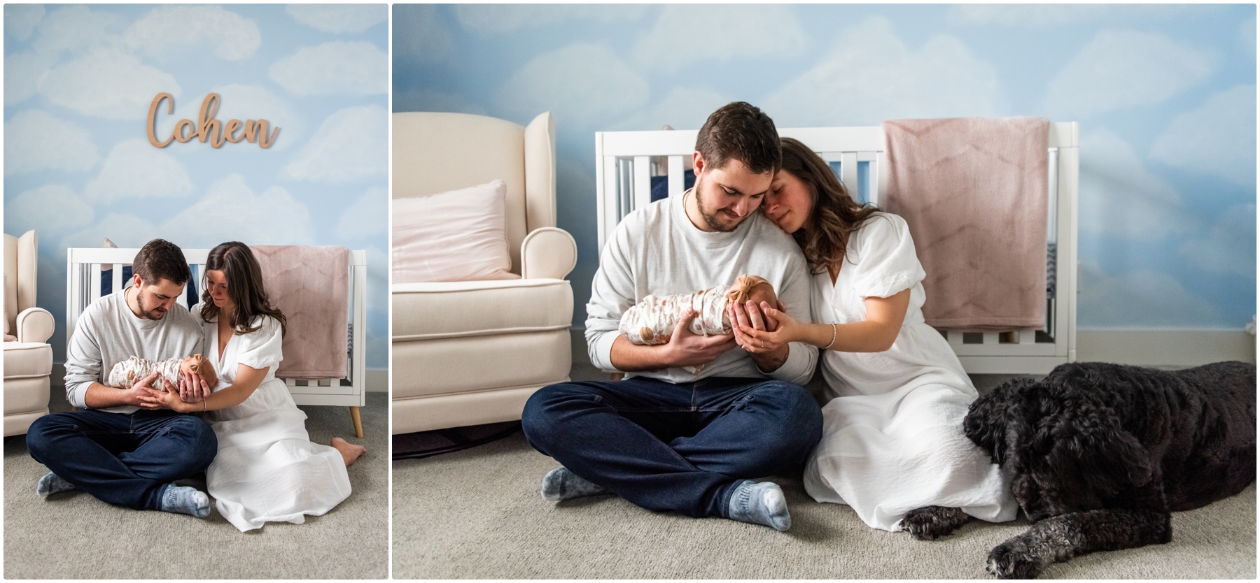Calgary In Home Newborn Session