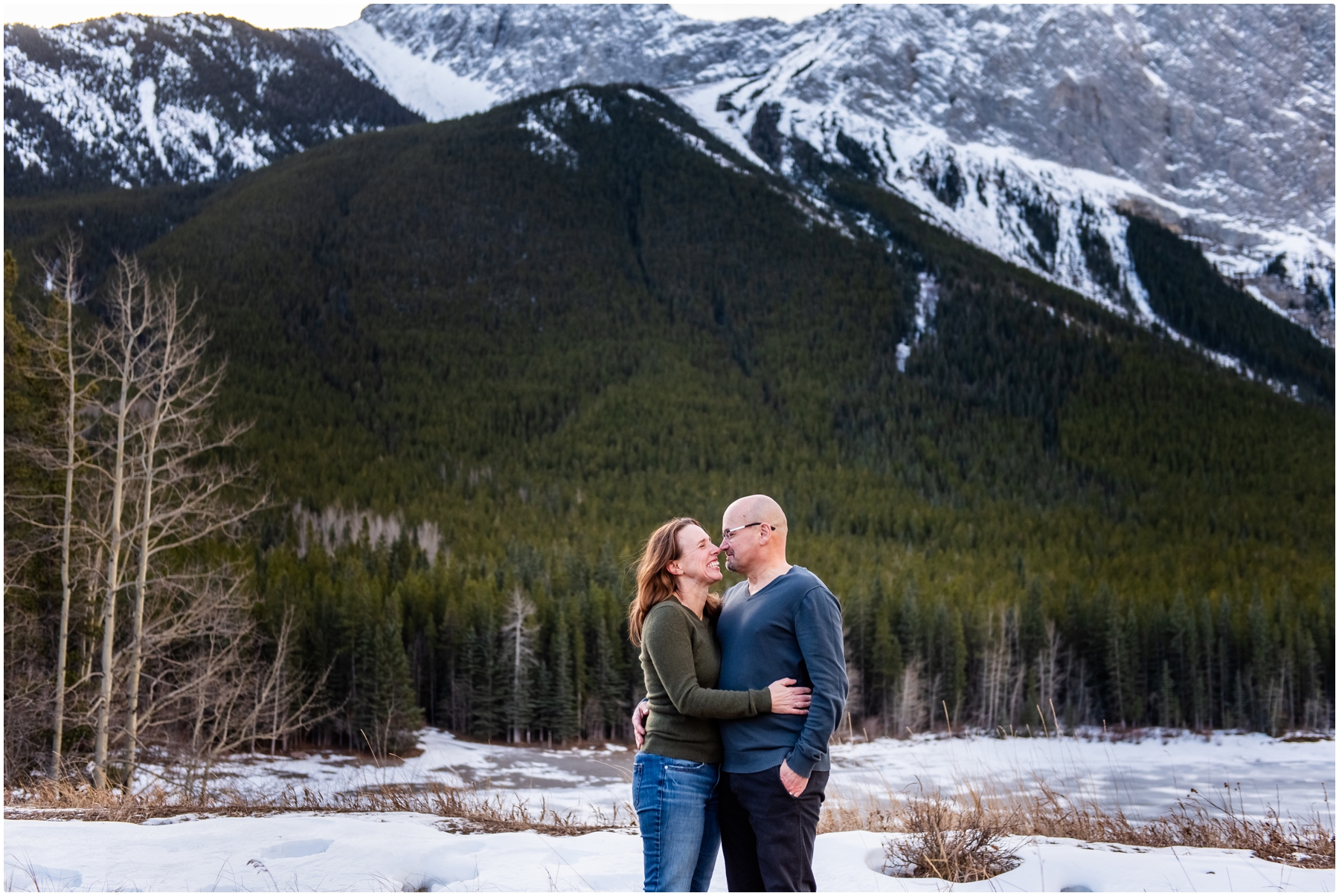 Calgary Winter Couple Photos