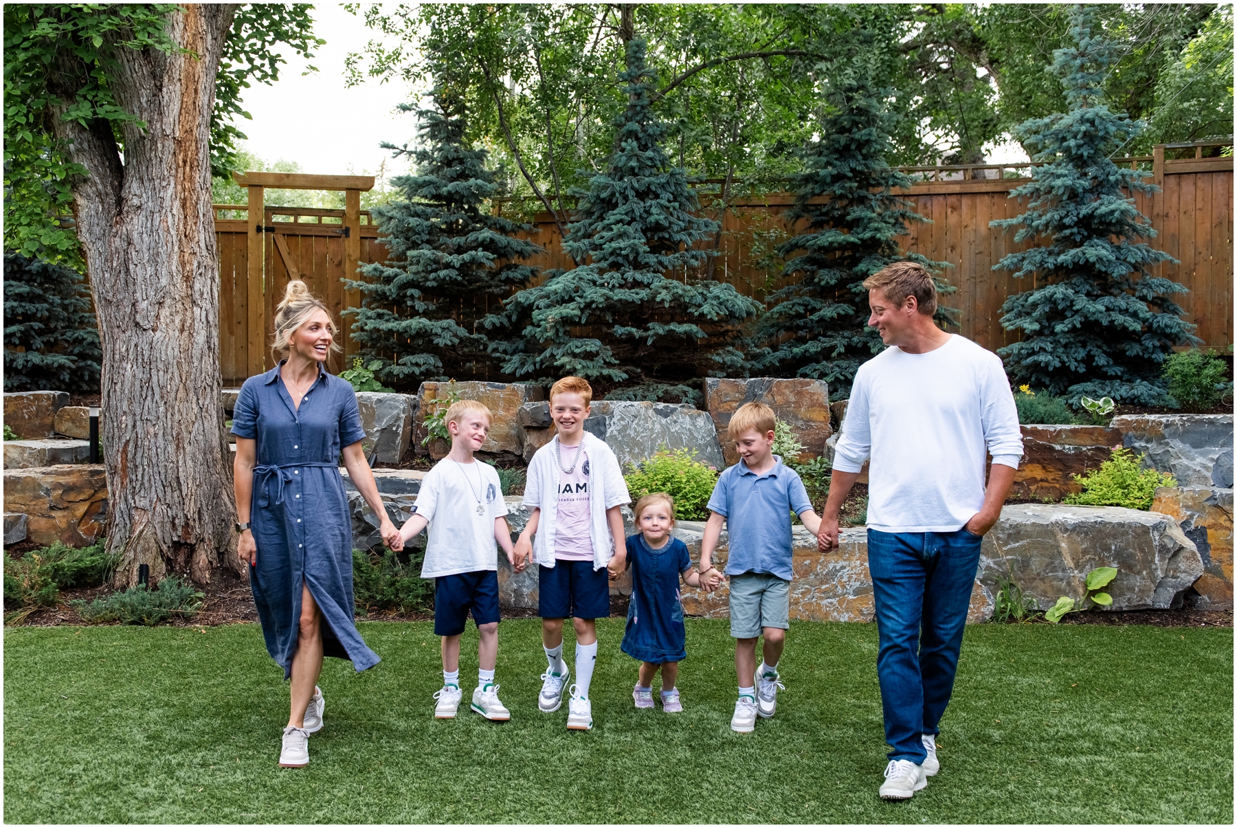 Summer Extended Family Photography Calgary