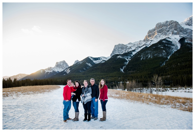 Canmore Extended Family Photography