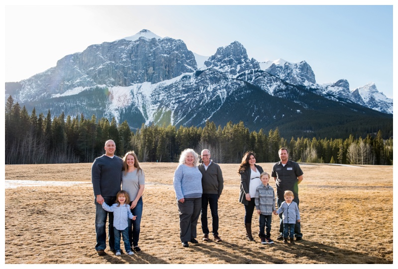 Canmore Extended Family Photographer