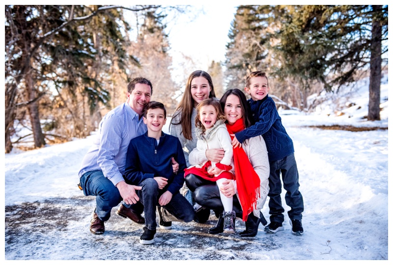 Winter Family Photography Calgary