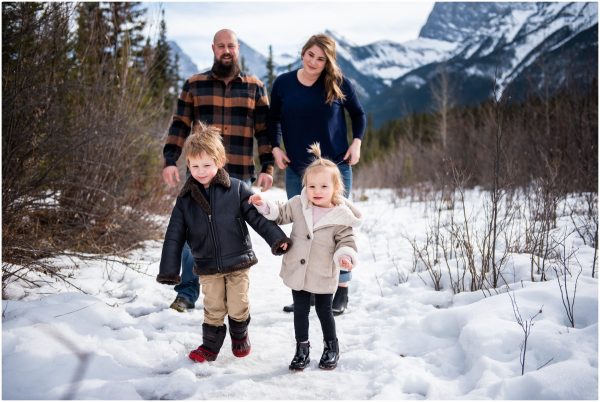 Canmore Silvertip Family Photography | Canmore Family Photographer