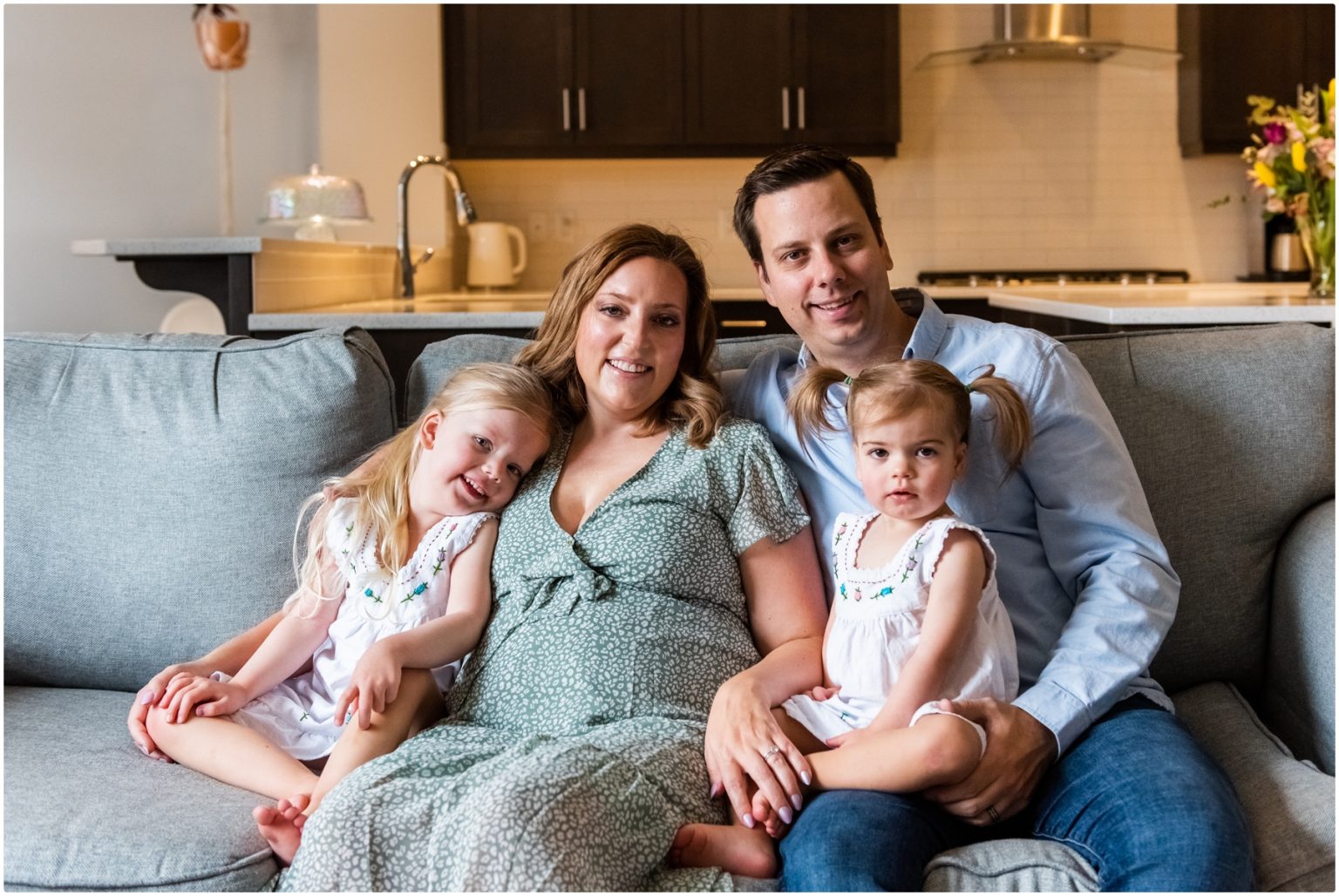 Calgary In Home Family Maternity Session Calgary Maternity Photographer